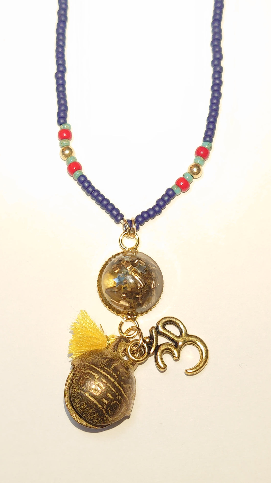 Buddha bell necklace