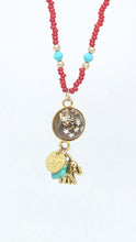 Afbeelding in Gallery-weergave laden, Lotus elephant necklace
