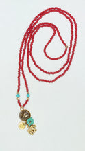 Afbeelding in Gallery-weergave laden, Lotus elephant necklace
