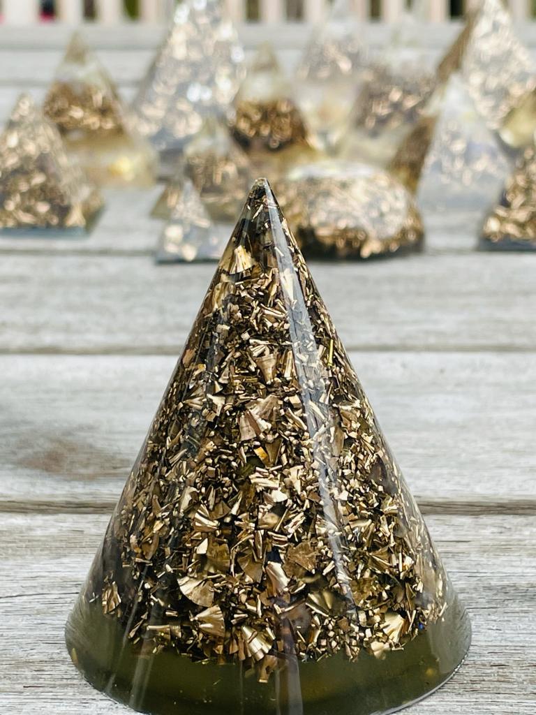 Orgonite cone pyramid